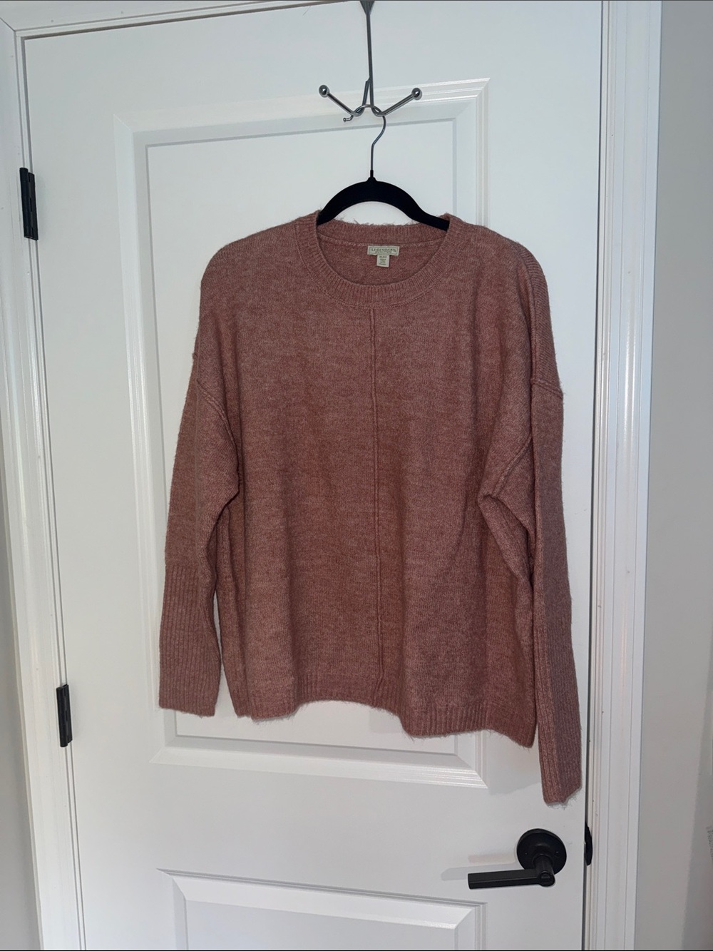 Women’s Crewneck Sweater in Dusty Rose